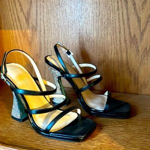 Betsey Johnson blues worn twice